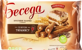Палочки хрустящие Беседа со вкусом Тирамису 180гр Эссен-Агро