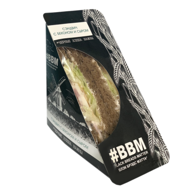 Сэндвич с беконом и сыром 170гр ВВМ