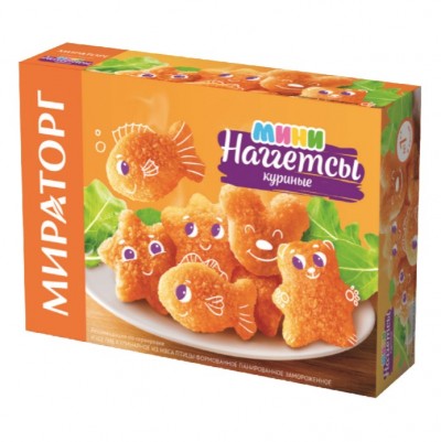Мини наггетсы куриные 250гр  Мираторг