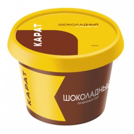 БЗМЖ Сыр плавл.Шоколадный Карат 230гр