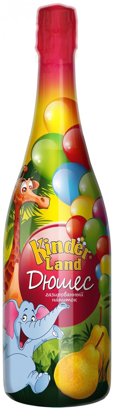 Напиток б/а "Kinder Land" Дюшес 750мл