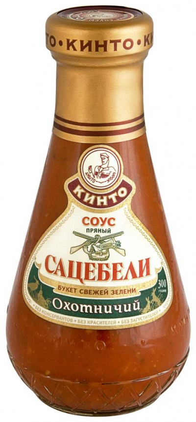 Соус Кинто томатный Сацебели охотничий 300г