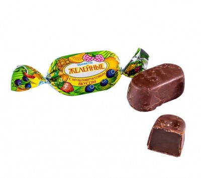 Конфеты  желейные мультиф.  1кг/Красный Октябрь