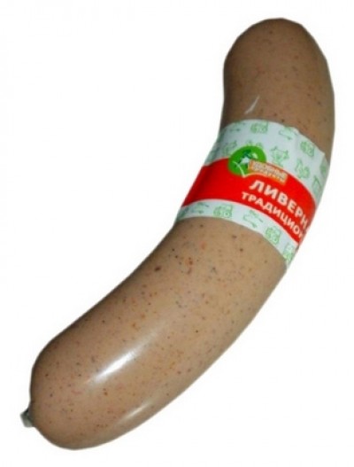 Колбаса Ливерная традиционная 300гр Малаховский