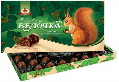 Набор Конфет Бабаевская Белочка 400г