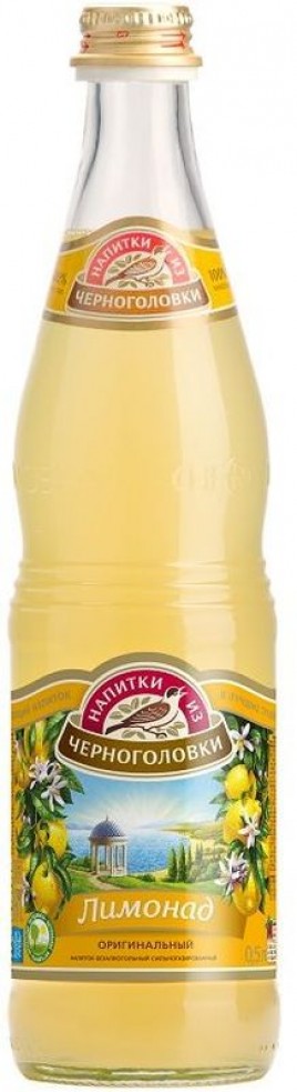 Вода Лимонад Черноголовская с/б 0,5л
