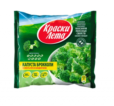 Краски Лета Капуста брокколи 400г