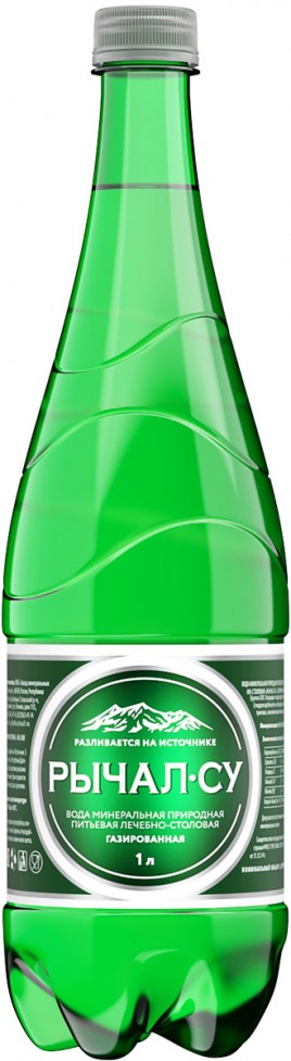 Вода Рычал-Су газ 1л