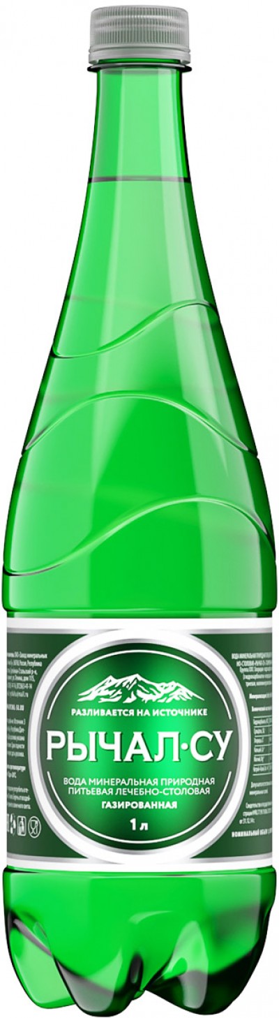 Вода Рычал-Су газ 1л