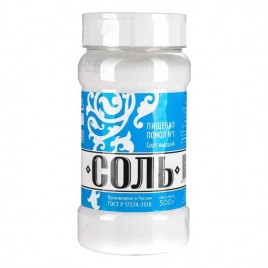 Соль пищевая каменная 500гр туба Салина