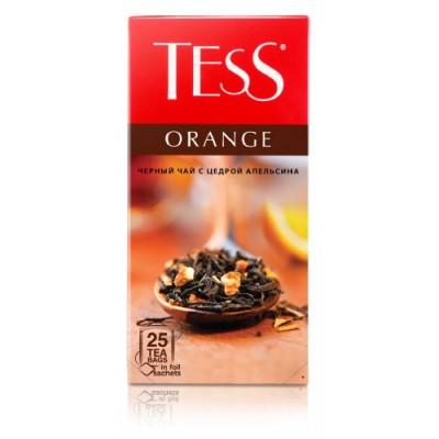 Чай Тэсс черный Апельсин 25пак