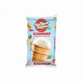 Морож.Ст/ваф Ванильный "Чистая линия" 80г