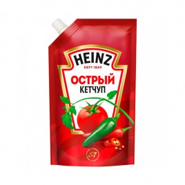 "HEINZ" Кетчуп острый доз.320гр