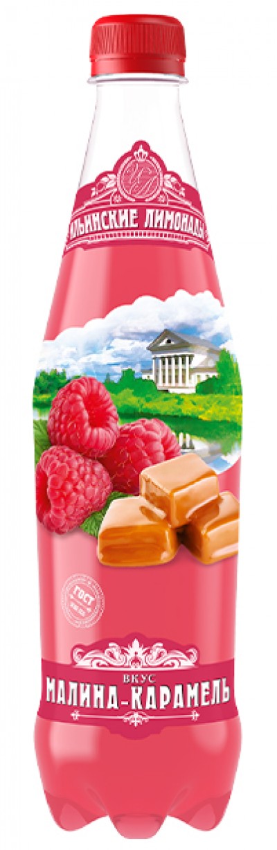Напиток газ. Малина-Карамель 0,48л Ильинские лимонады