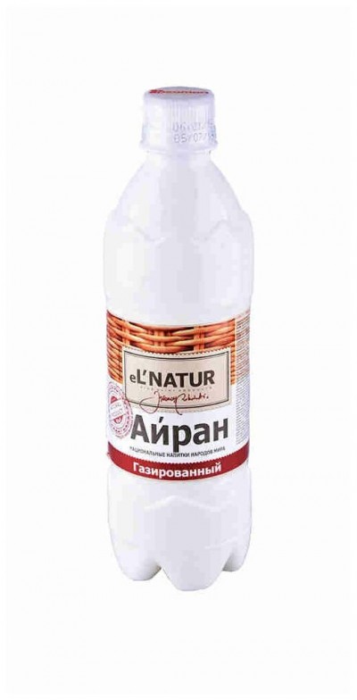 БЗМЖ Айран газированный 1,7% 0,5л eLNATUR