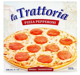 Пицца La Trattoria пепперони 335г
