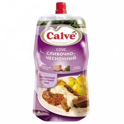 Соус Кальве Сливочно-чесночный (с доз) 230 г