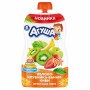 Пюре Агуша Яблоко, банан, клубника, киви 90гр пауч пак