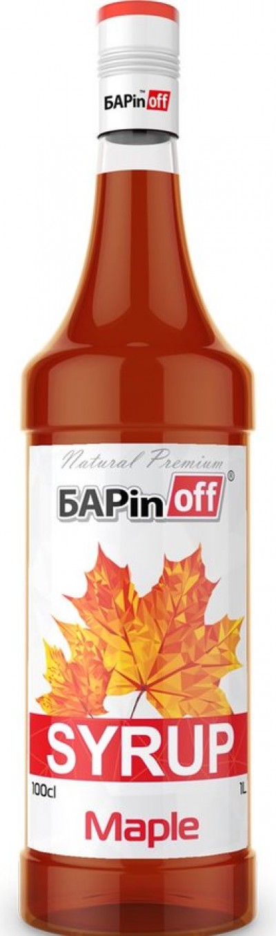 Сироп Баринофф кленовый 1л ст/б