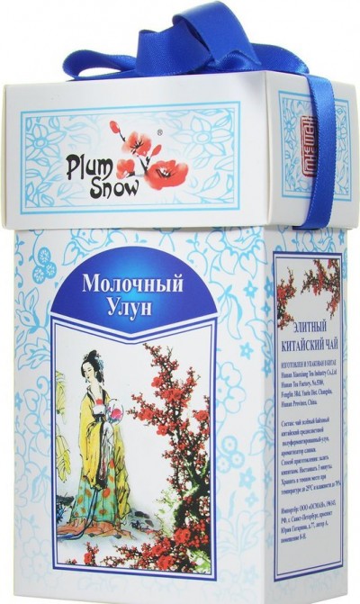 Чай Плам сноу зеленый Молочный улун 100гр