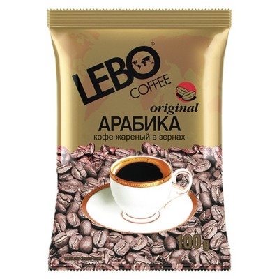 Кофе Лебо в зернах 100г