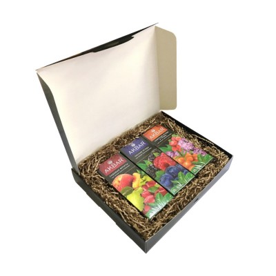 Набор чайный Акбар Подарочный 3 вида (25пак*1,5гр) 112,5гр