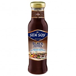 Сэн Сой Соус-маринад Черный перец 320гр. ст/б