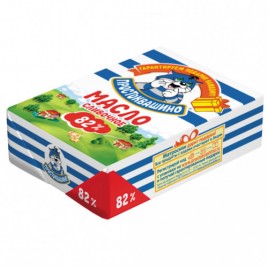 БЗМЖ Масло сливочное Простоквашино 82% 180г