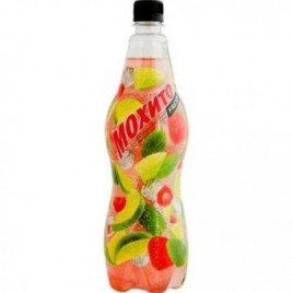 Напиток Коктейль Мохито клубничный б/а с соком 1л пэт