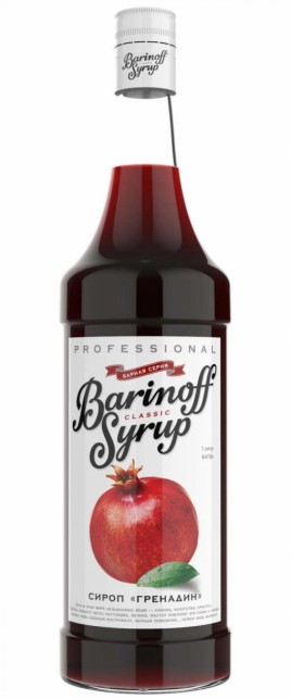 Сироп Баринофф с ароматом гренадин 1л ст/б