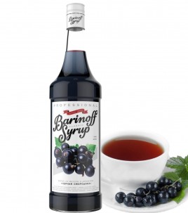 Сироп Баринофф с ароматом черная смородина 1л ст/б