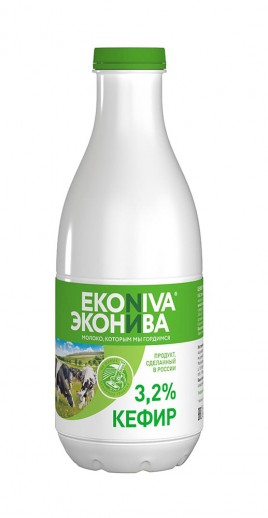 БЗМЖ Кефир Эконива 3,2% 1л пэт