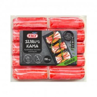 Крабовые палочки Сурими Кама охл. 200гр Vici