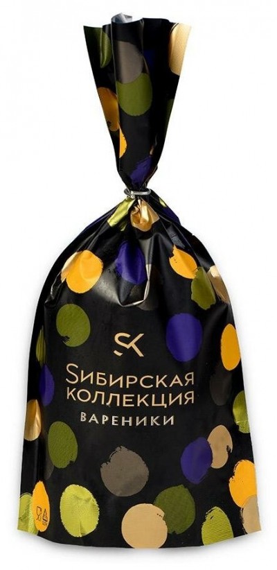 Десертные вареники с начинкой Клубника и малина 700гр Сибирская коллекция