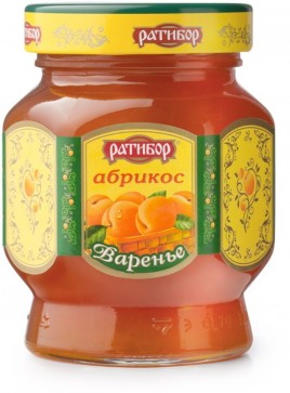 Варенье Абрикос Ратибор с/б 360 г