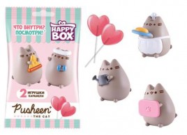 HAPPYBOX Pusheen Игрушка + Карамель 30гр