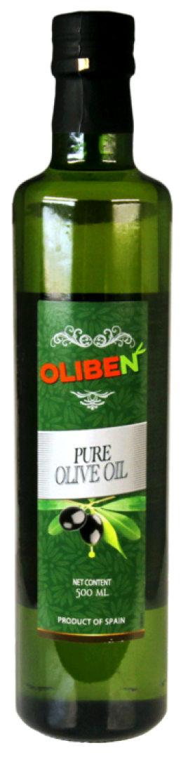 Масло оливковое Pure 0,5л ст/б Oliben