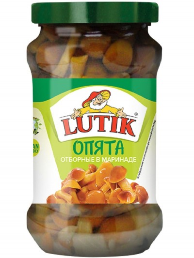 LUTIK Опята отборные в маринаде  314мл ст/б
