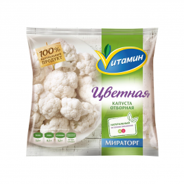 Цветная капуста Витамин зам.400гр Мираторг