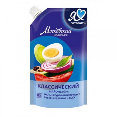 Майонез МЖК Провансаль классический 67% 700мл дой-пак