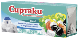 АКЦИЯ!!! БЗМЖ Сыр рассольный Сиртаки классик 35% 330г.