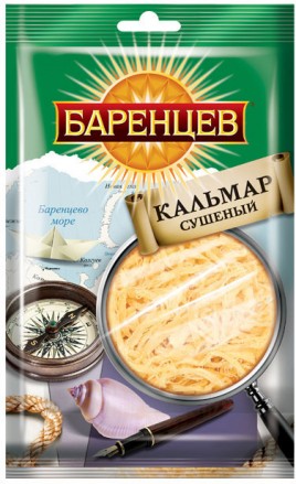 Кальмар сол-суш Баренцев 40г