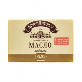 АКЦИЯ!!! БЗМЖ Масло Брест-Литовское сливочное 82,5% 400гр