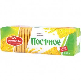 Печенье затяжное Постное 230гр