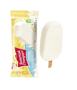 Пломбир Золотой стандарт Классический 65гр