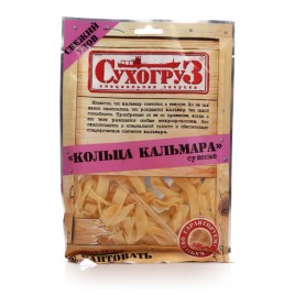 Кальмар кольца сушено-вяленые Сухогруз 36гр