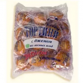 Тортини Кексы 500г Лесные ягоды