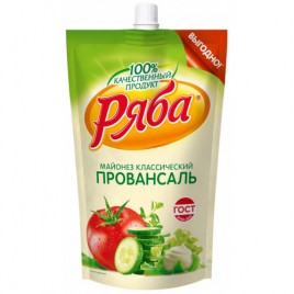 Майонез Ряба Провансаль классический 50,5% 350гр дой пак