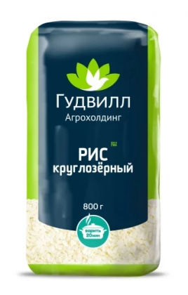 Гудвилл Рис круглозерный 800гр