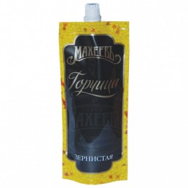 Горчица Махеевъ Зернистая 140гр д/пак